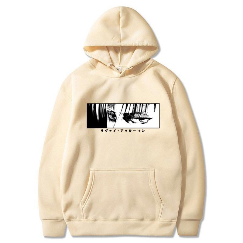 The Japanese Manga "Attack on Titan" Harajuku Hip-hop Streetwear Men's Pullover Casual Loose and Comfortable Hoodie