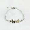 Kpop Nct Member Signature Bracelet  Color Stainless Steel Chain Bracelets For Women Fans Jewelry Accessories