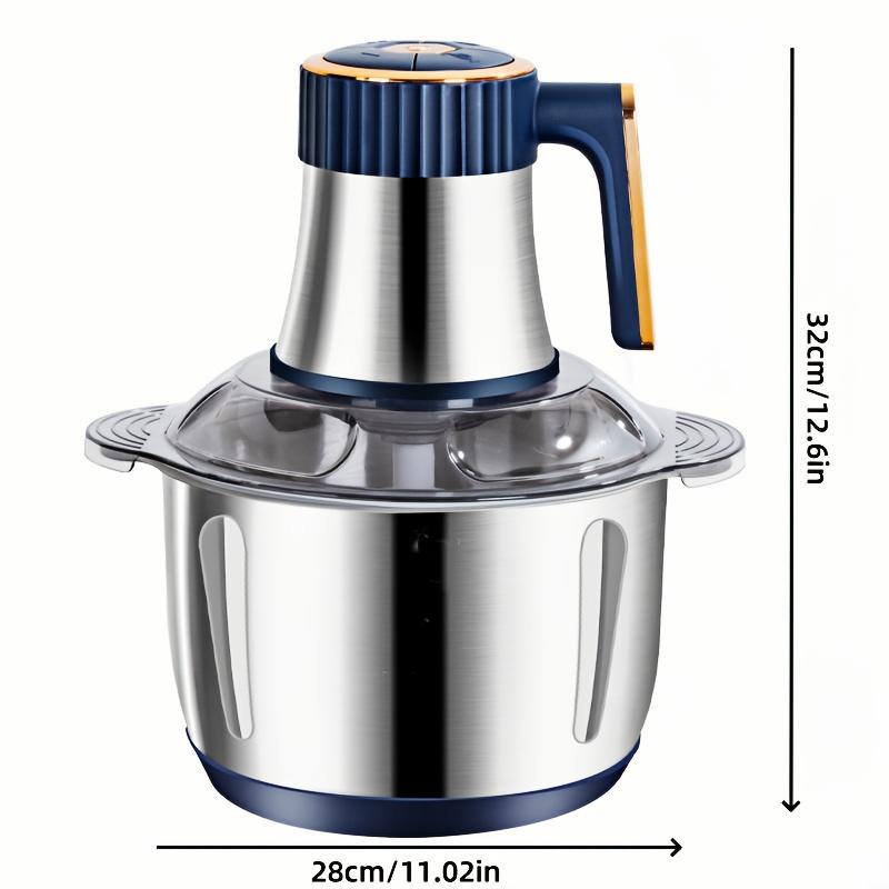 5L Stainless Steel Electric Meat Chopper High Speed Multifunctional Kitchen Food Processor Vegetable Fruit Garlic Grinder