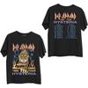 Ανδρικό/Γυναικείο T-Shirt Def Leppard: Υστερία '88 (Back Print) (Μεγάλο)