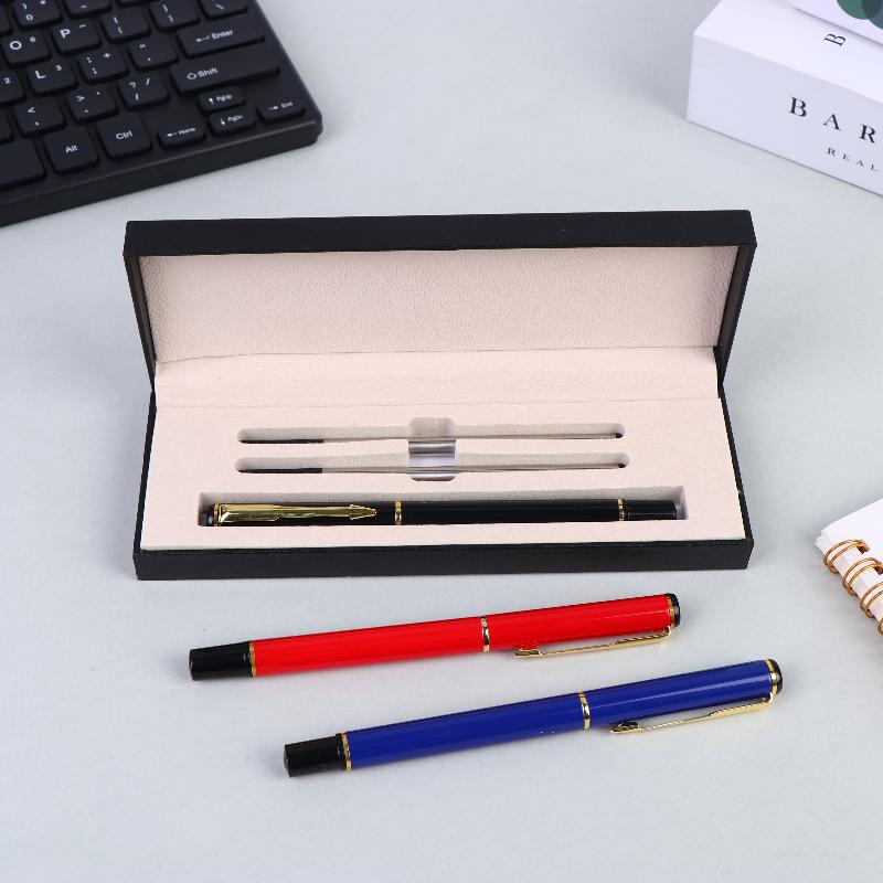 Geschenkbox Verpackung Luxus Metall Kugelschreiber Set Schule Business Büro Unterschrift Rollerball Stift Schüler Schreibwaren Zubehör