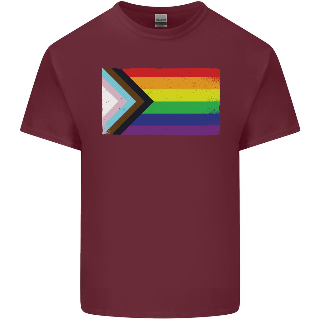 LGBTQ Flag Gay Pride Awareness Day LGBTQ Unisexs Light Cotton TShirt