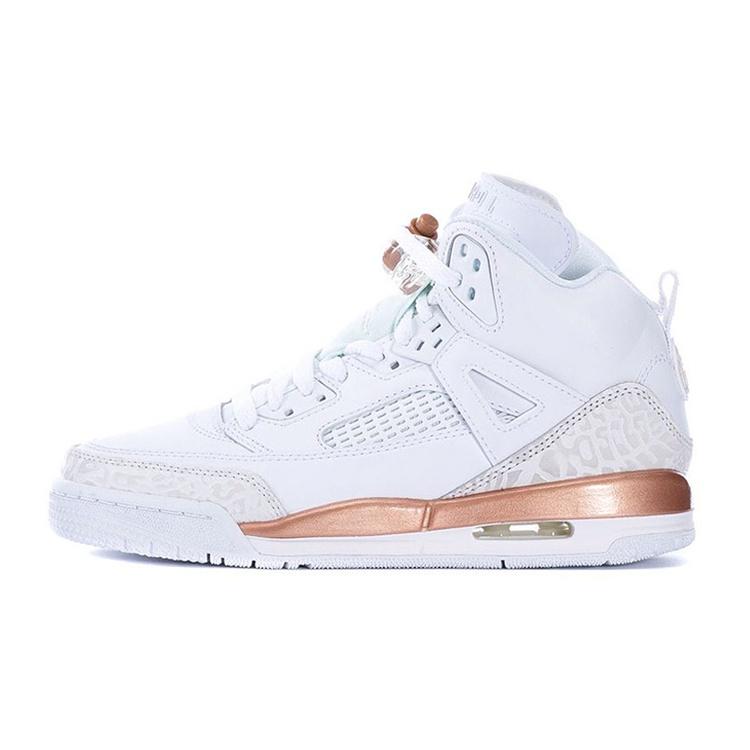 (GS) Air Jordan Spizike White Bronze Kids 535712-190 EU 40
