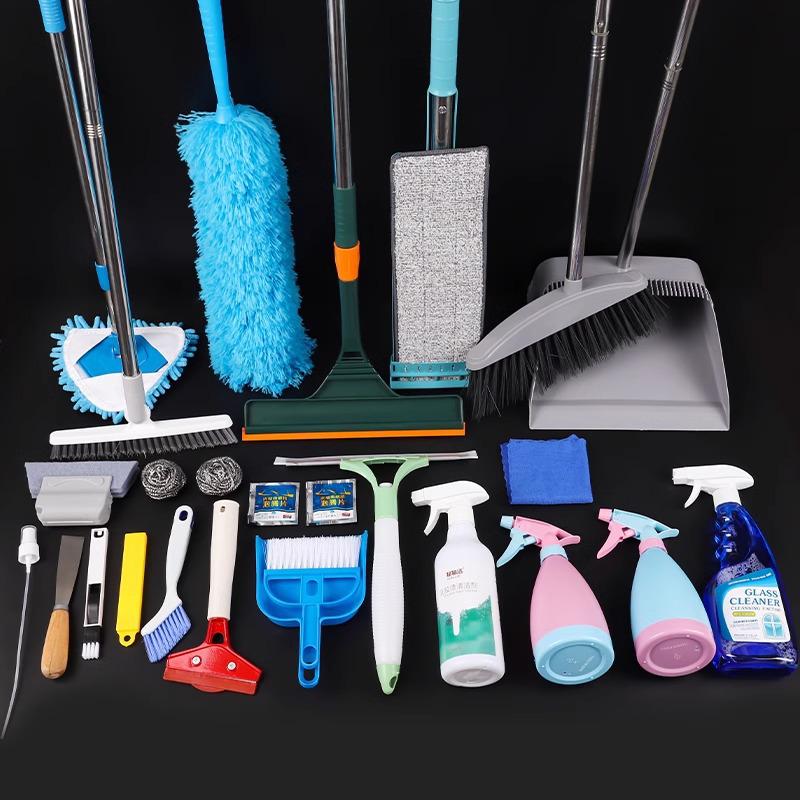 Комплексный набор инструментов для уборки и наведения порядка при переезде для послеремонтной уборки дома