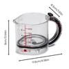 4-in-1 Adjustable Measuring Cup Multi-Functional Measuring Cup with Scraper-Style Seal Base Measurings Cube Cups for Cooking