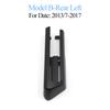 LHD RHD Black Car Seat Sliding Track Rail Trim Cover For BMW 5 5GT 7 Series F01 F02 F07 F10 F18 LCI 52107340335,52109175063