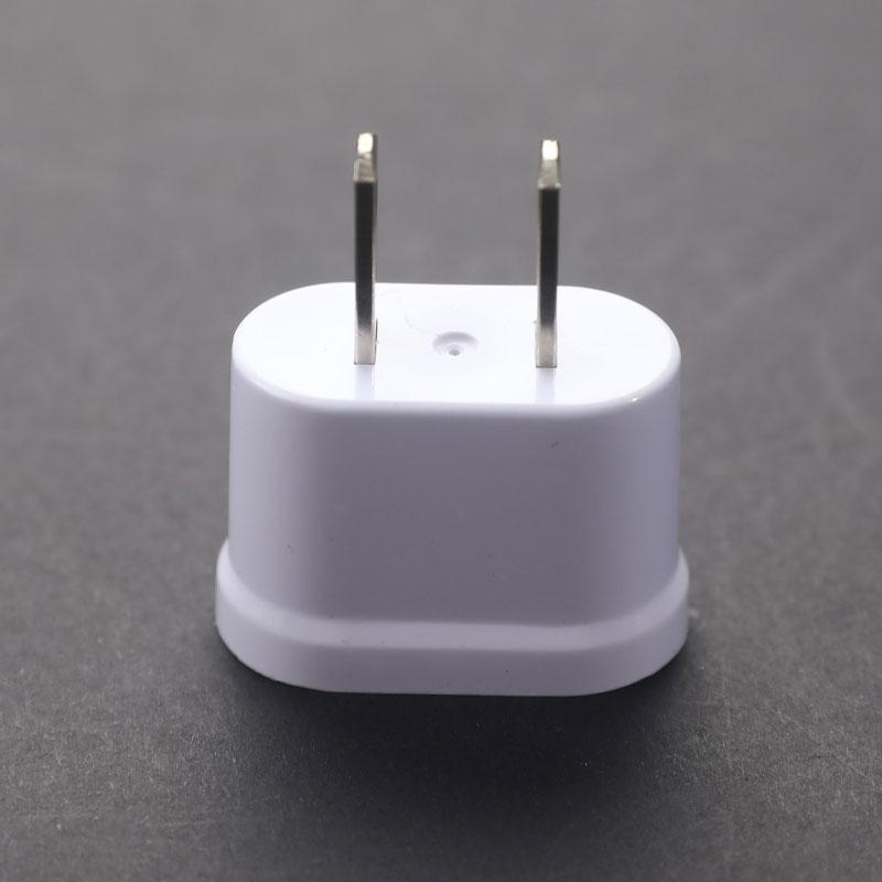 Us Plug To Eu Plug Round And Flat Dual-Purpose Conversion Plug Converter Socket