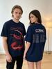 Koszula Unisex Bawełna Oversize Duży Rozmiar Nowa Nowa 2004 Koszulka z Trasy Children Of Bodom Koszulka Zespołu Death Metal Wznowienie Rozmiar S-5XL Koszula Unisex