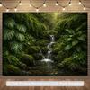 2D Jungle Stream Backdrop for Nature, Bohemian and Tropical Themed Photography