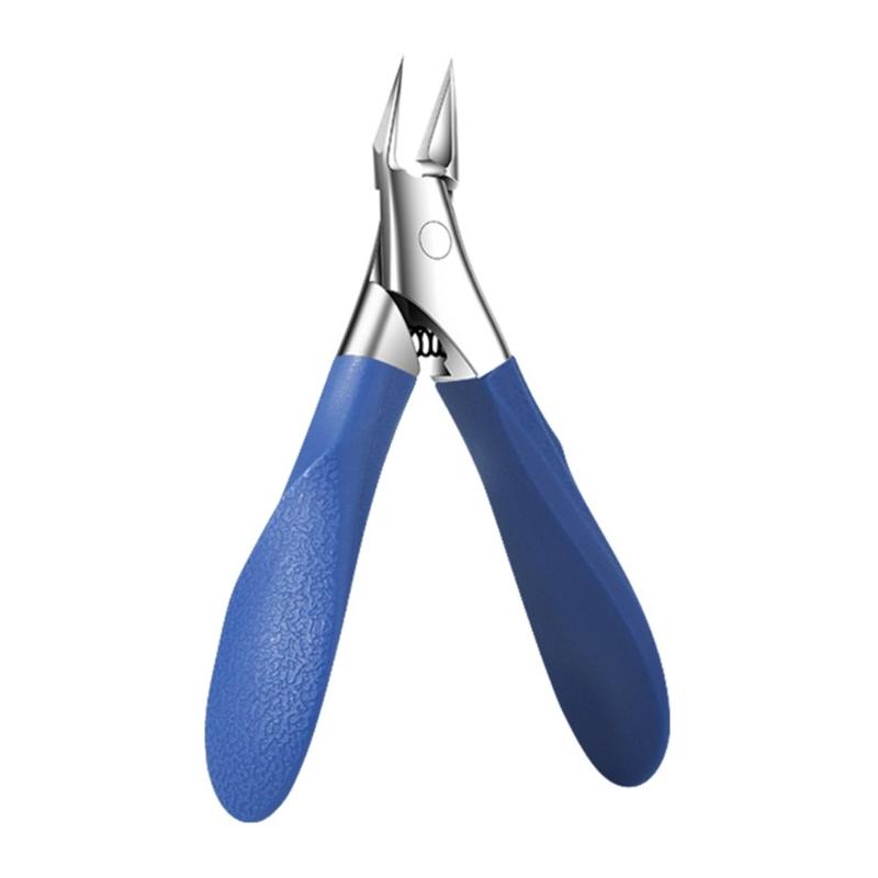 

Toenail Clippers for Ingrown Nails Stainless Steel Dead Skin Remover Clippers for Thick Nails and Callus Management синій