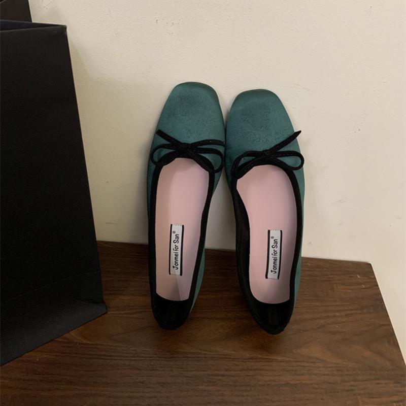 

Bailamos New Brand Women Flats Round Toe Shallow Slip On Ladies Casual Ballet Shoes Soft Leather Eelgant Dress Shoes Mujer 35