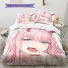 Darling In the Franxx Soft Comfort Duvet Cover, Kids Bedding Set Gift, Size Various Options -HE7