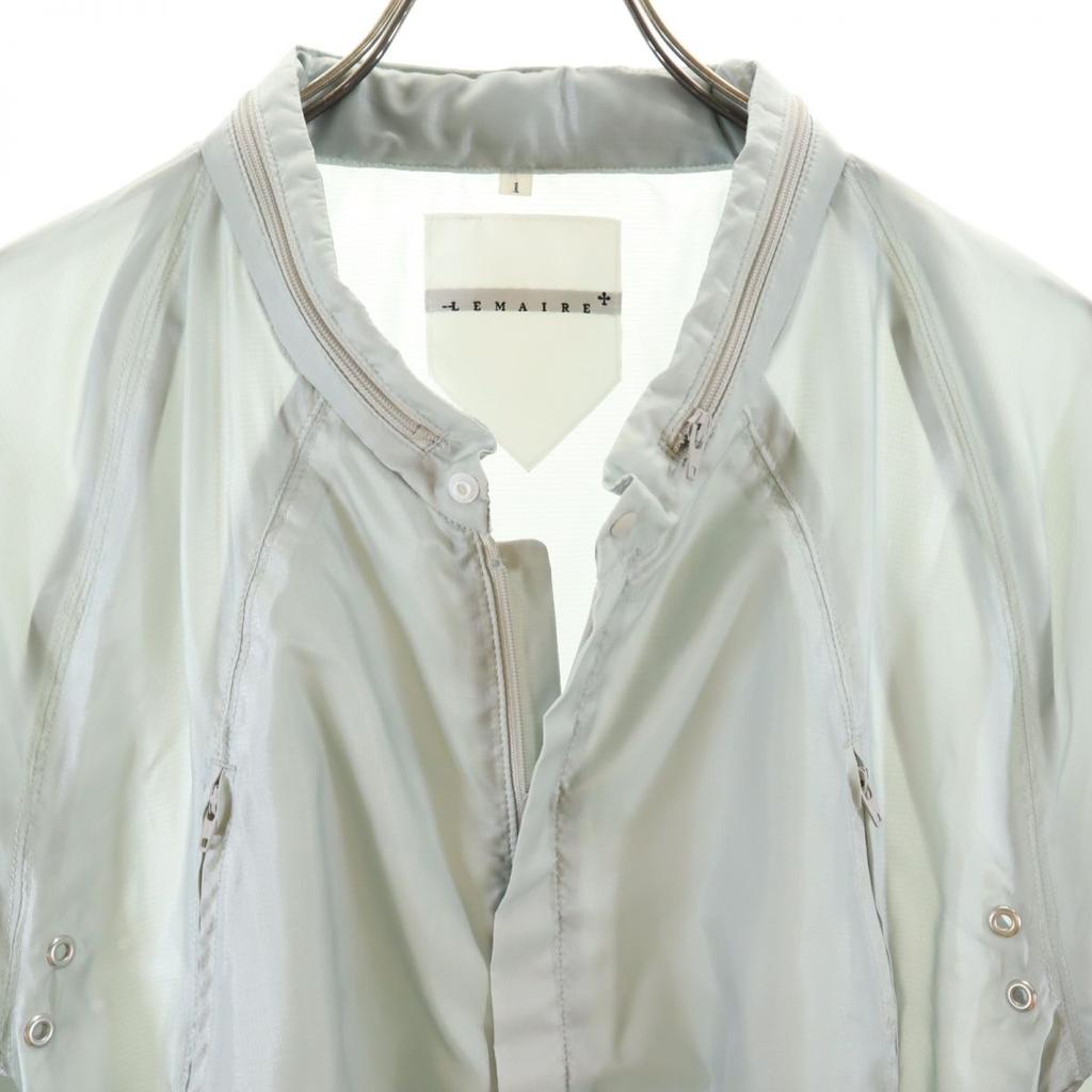 LEMAIRE made in Japan Zip jacket 1 Mint green hood Men's Used