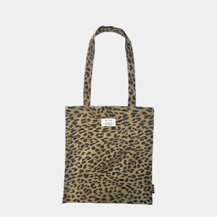 LEOPARD ECOBAG (brown)