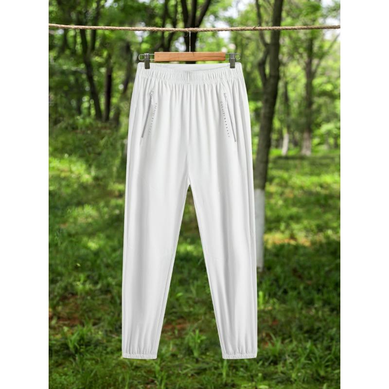 Couple outdoor shock pants new summer thin ice silk quick-drying mountain sports and leisure new pants
