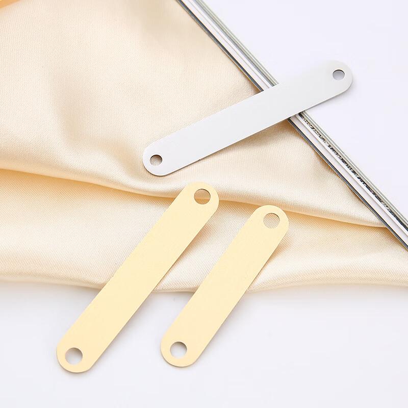 OIMG Double-Hole Stainless Steel Dog Tag