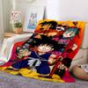 1 Stück Dragon Ball Decke Weich Warm Ganzjahres Überwurf für Sofa, Bett, Auto, Büro Lebendiges Buntes Design, Langlebig & Gemütlich Geschenk