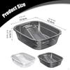 Washboard Basin Laundry Hand Washing Home Clothes Space Saving Portable Lightweight Versatile