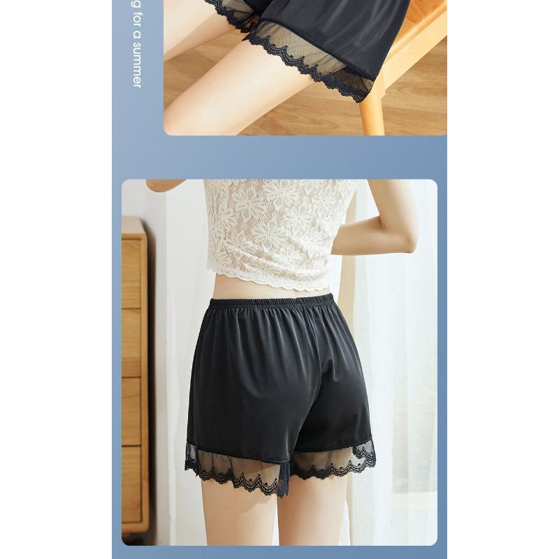 In Summer, Women's Safety Pants Can Be Worn Outside To Prevent Naked Three-point Lace Shorts Thin and Loose