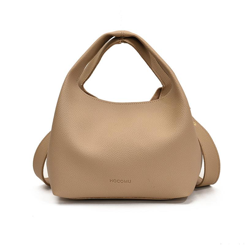 Today's popular portable bucket bag women's new fashion retro shoulder bag daily commuter messenger bag