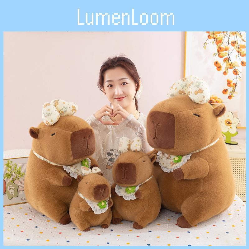 Plush Capybara Backpack Super Soft Stuffed Animal Creative Doll Gift Unique