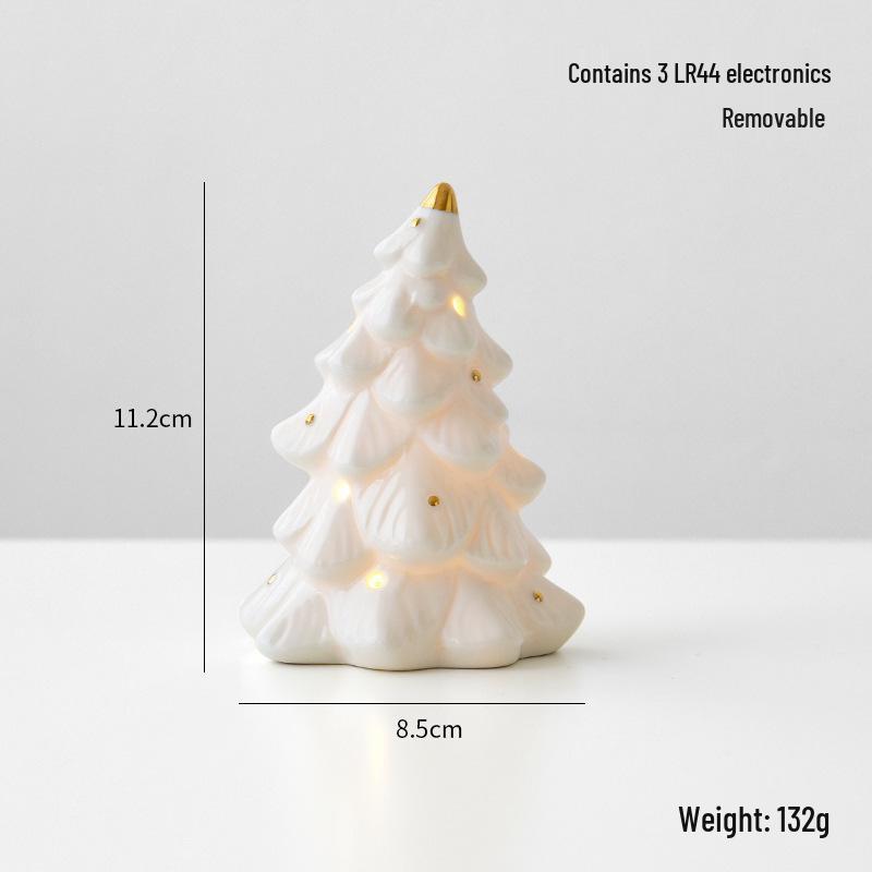 NUCHI Keramik Weihnachtsmann Glocke Weihnachtsdekorationen - Kleine Tischornamente