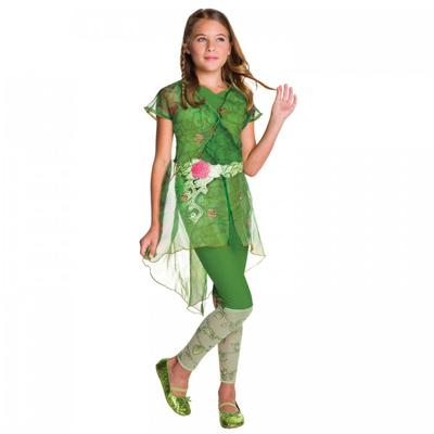 DC Super Hero Girls Childrens/Kids Deluxe Poison Ivy Costume