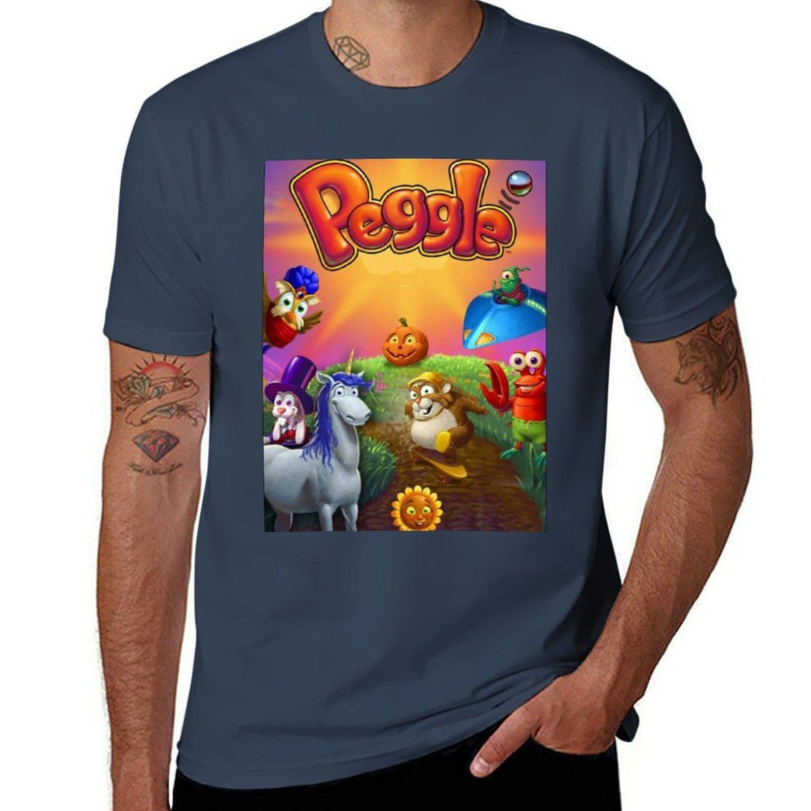 Peggle Tshirt Soft Touch Basic Cotton Tshirt S
