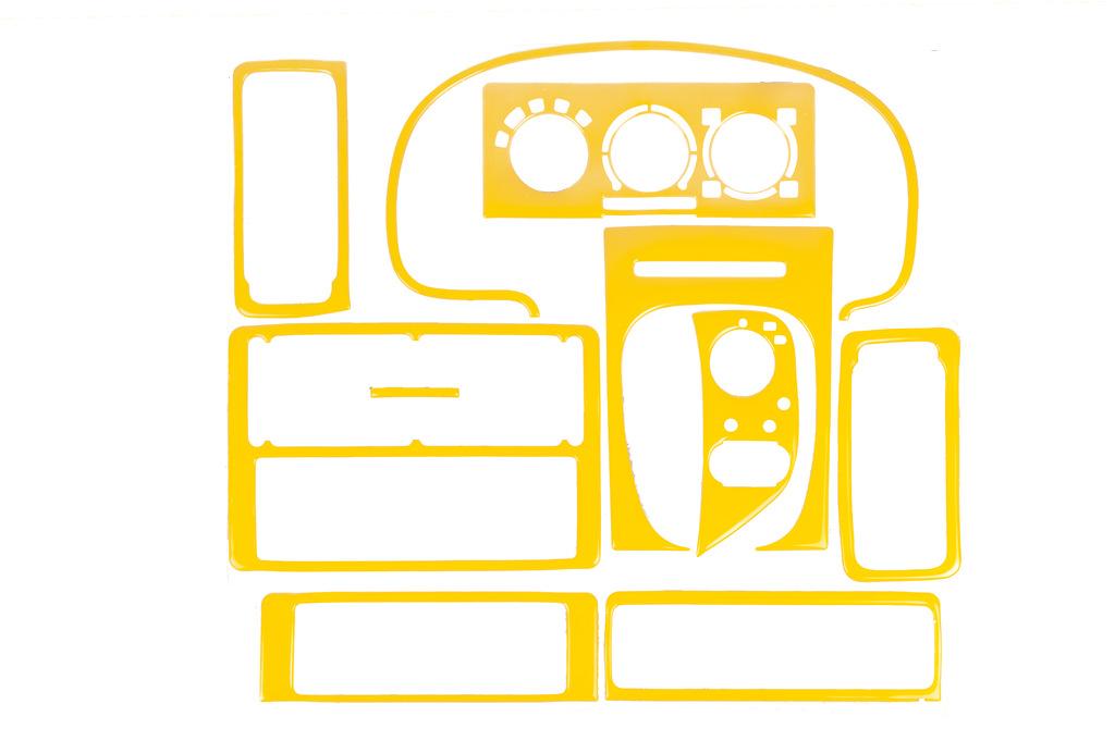 

Накладки на панель 1994-1999 (жовтий колір) для Volkswagen Polo