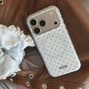 Urocze etui magnetyczne na telefon w kropki w stylu INS, małe, świeże, dla For Iphone 13 14 1 16 17ProMax, odporne na wstrząsy, z możliwością ładowania bezprzewodowego, dla