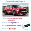 Car Front Wiper Blades For Kia Sportage NQ5 Accessories  2024 2025 Durable Windshield Windscreen Wipers Blades Strip Tools