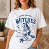 Support Your Local Witches Shirt, Funny Halloween Graphic Tee, Retro Witch T-Shirt, Spooky Season Party Top, Witchy Gift for Her