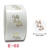 100-500 Pcs 1Inch Gift Transparent Sealing Thank You Stickers Design Scrapbooking Festival Birthday Party Decorations Labels