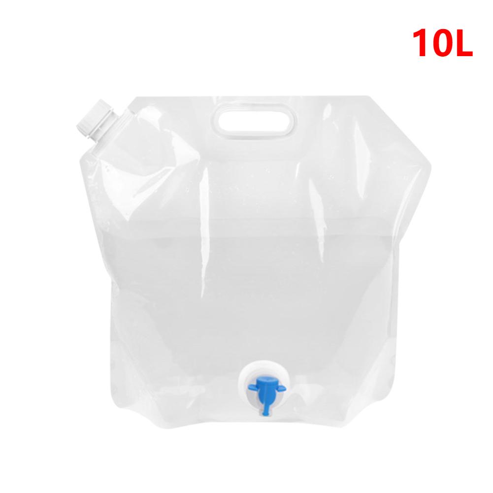 Large Capacity Portable Water Bucket Driving Pure Water Tank Container with Faucet for Outdoor Camping Cooking Picnic Hiking