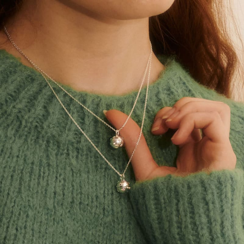 BSWAN Memory Ornament Silver_necklace