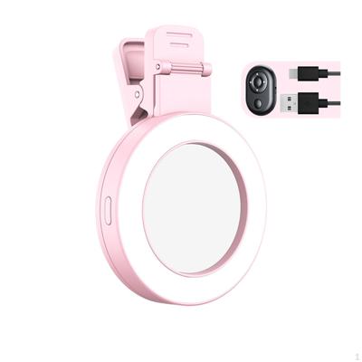 Lampe LED portable rechargeable pour téléphone portable, accessoires pour miroir à selfie