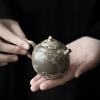 Exquisite wooden fired porcelain teapot Japanese ink dragon household tea pot with filter Kung Fu tea set craft gift