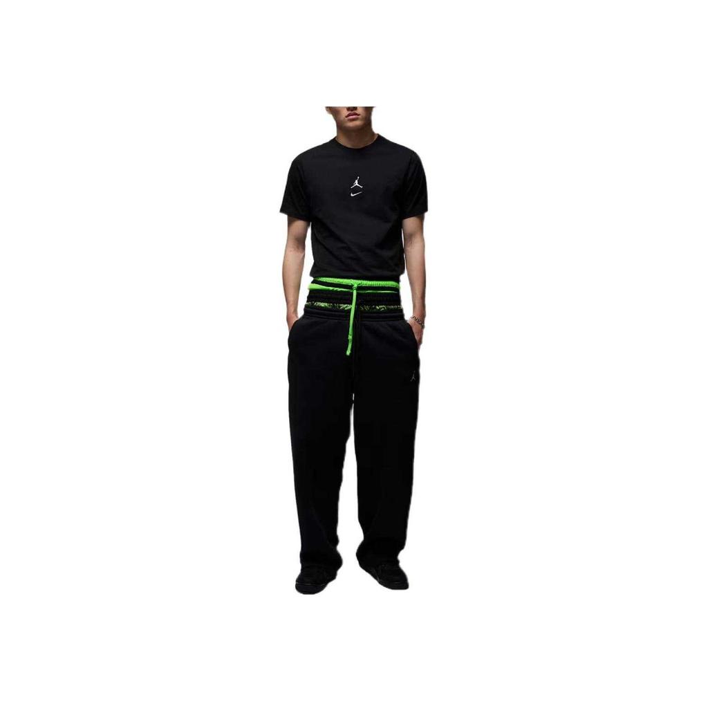 Jordan Jumpman MVP SS25 Fashion Simple Stylish Solid Color Short Sleeve T-Shirt Men Tops Black IB7522-010