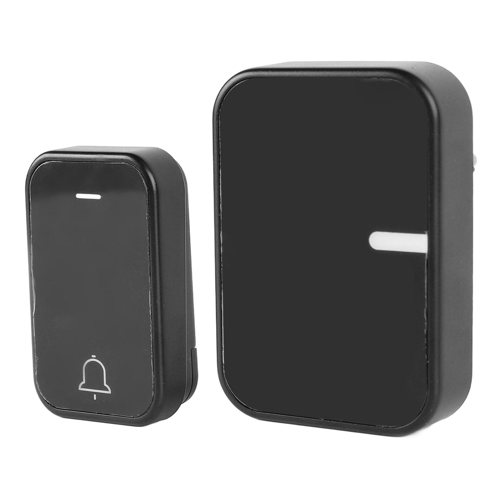 Беспроводной дверной звонок   Самозаряжающийся Водонепроницаемый Домашний охранный дверной звонок