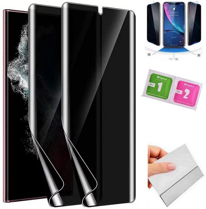 2 Films Hydrogel Anti-Espion pour Oppo A96 - installation facile sans bulles