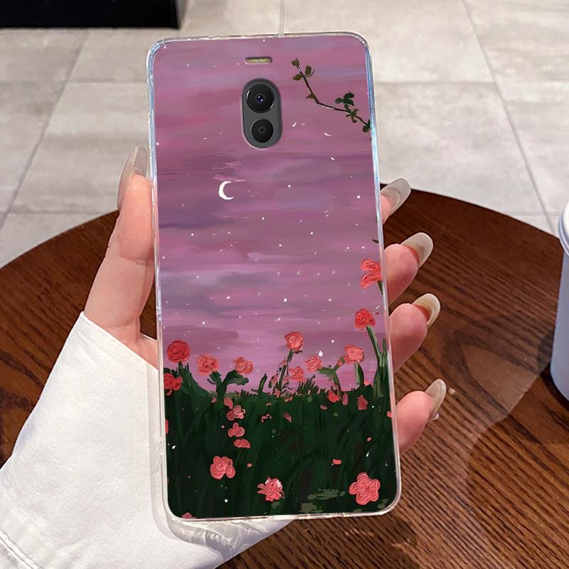 Casing For Meizu M6 Note M6 M6T Case Aesthetic Fashion Cute Cat Astronaut Soft Silicone Back Cover Transparent TPU Phone Case