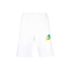 Cho'tkali Strela Xom Kesilgan Shortlar Oq/Ko'p Rangli Erkaklar Streetwear OMCI006S23FLE0020184