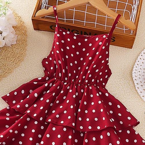 Girl Sleeveless Dress Children Kid Casual Summer Beach Sundress Princess Dresses Clothes