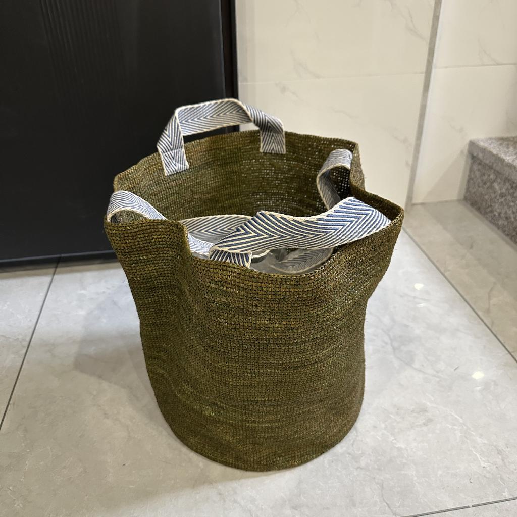 Summer Raffia Straw Bag Large Capacity Woven Beach Bags for Women Handbag Bohemian Rattan Tote Shoulder Bag Travel Basket Bags