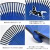 Ganve Folding Made in Horse Comes with Bag and Gift Silk Folding Folding Fan for Men and Perfect for Summer Day Fireworks Festival Yukata Kimono