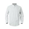 Men Striped Long Sleeve Stand Collar Casual Business Linen Shirt