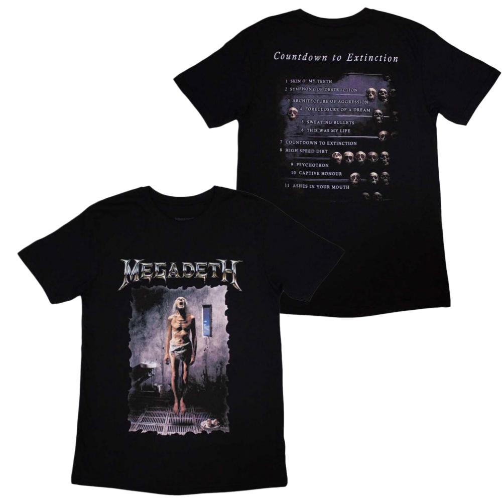 Megadeth Youthanasia Flames Printed Tshirt Thrash Metal Band Style Daily Tshirt Suitable For Both Unisex And Unisex