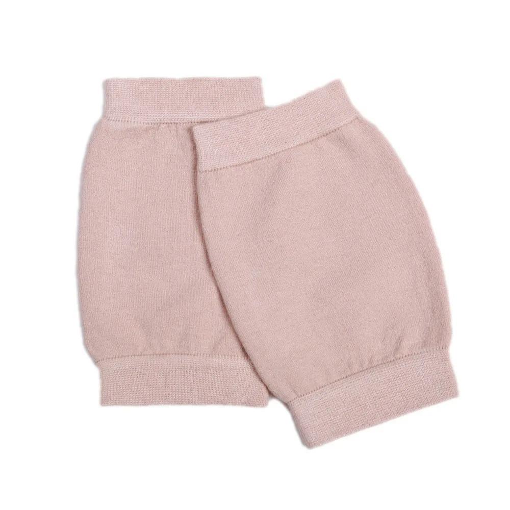 1 Pair Kneecap Support Knee Sleeve Cotton Knitted Knee Protector Plush Leg Warmers  Spring Running