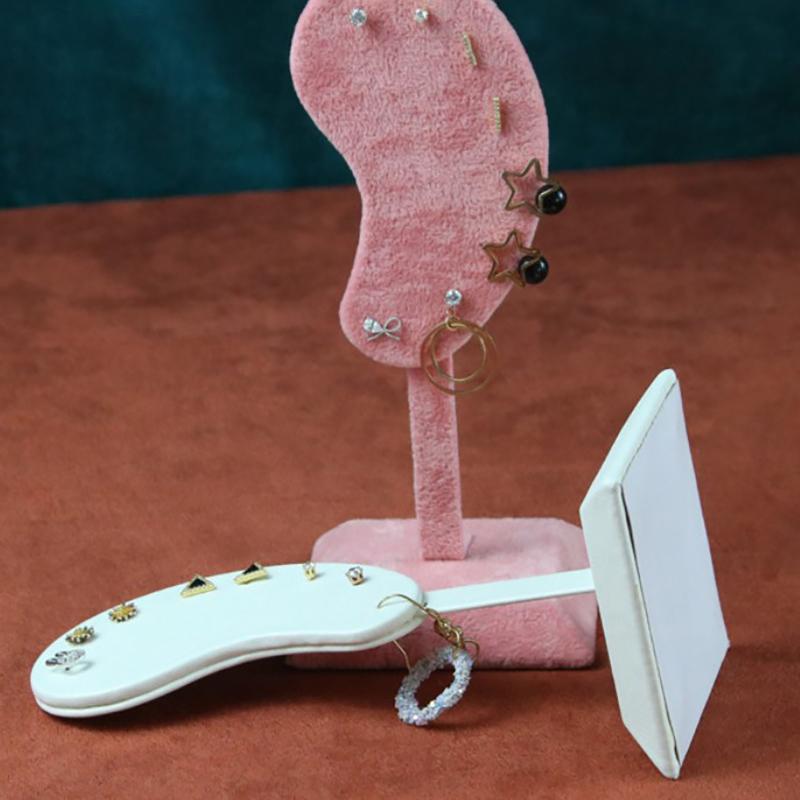 Earring Display Stand Ear-Shaped Ear Clip Stud Jewelry Display Stand