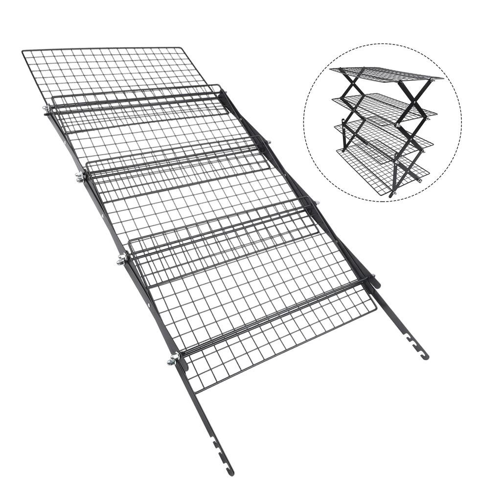 Balanced Design Baking Rack Collapsible Cooling Rack Stackable Cooling Rack